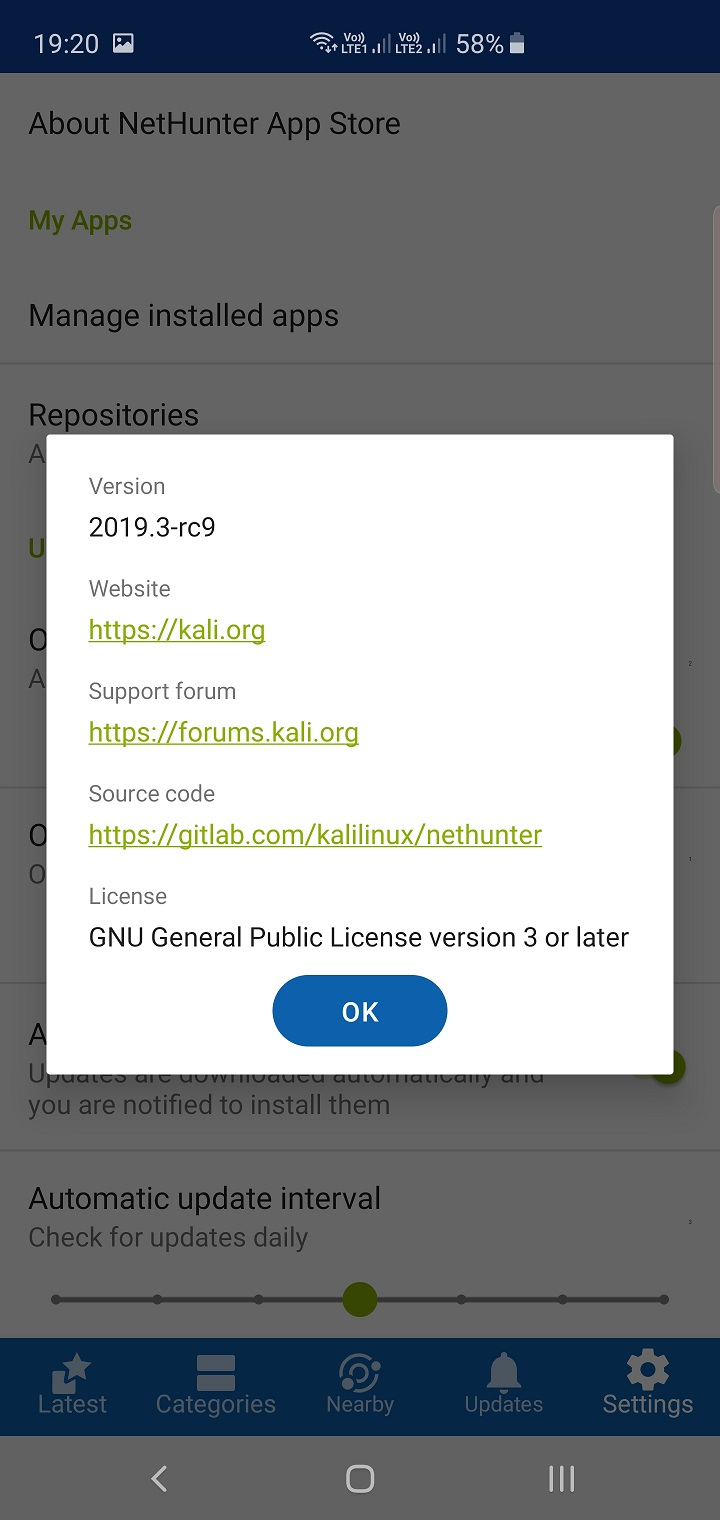 kali linux nethunter app download for android