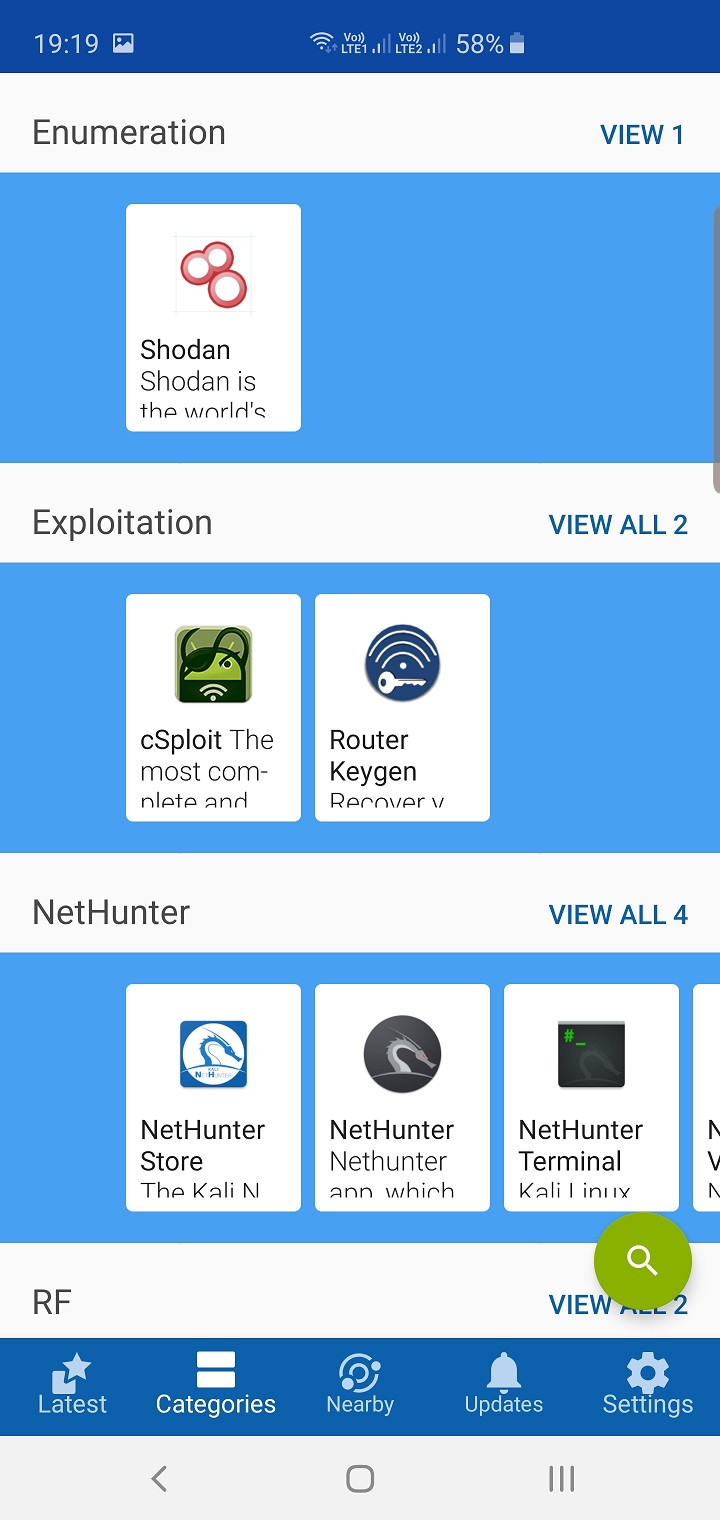 NetHunter Store | Kali NetHunter App Store - Android App Repository for